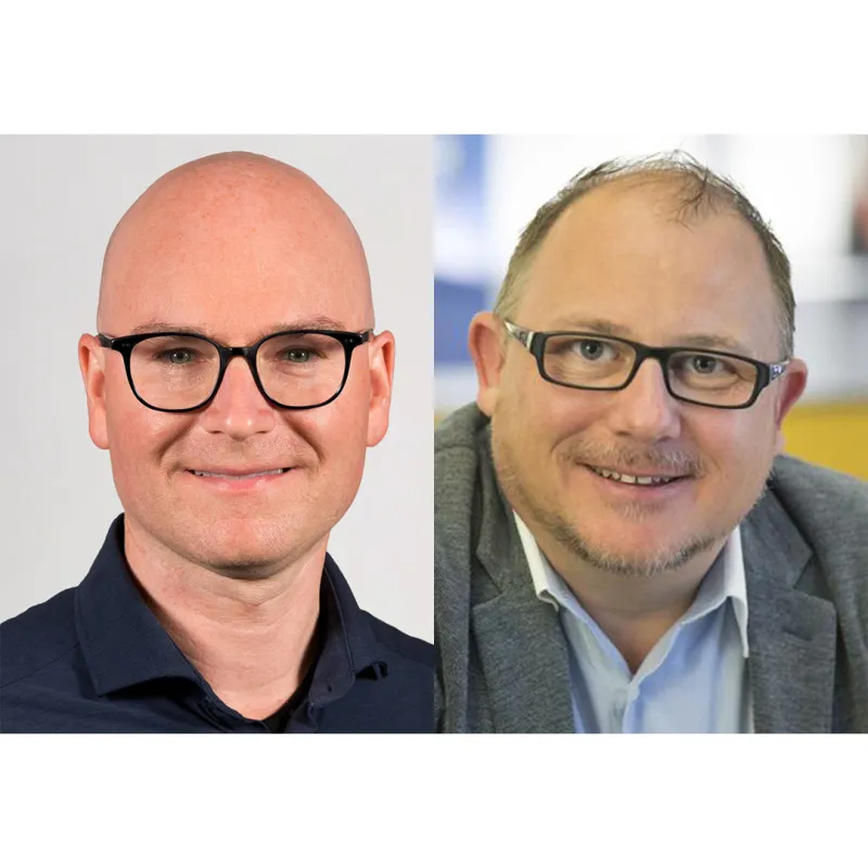 Zweite Referenten sind Henrik Tenchio, Sales Manager und Roger Rutz, Senior IT Advisor, Stv. CISO beide bei MTF Solutions AG